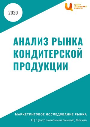 анализ рынка кондитерских изделий