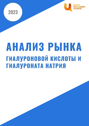 Анализ рынка гиалуроновой кислоты и гиалуроната натрия